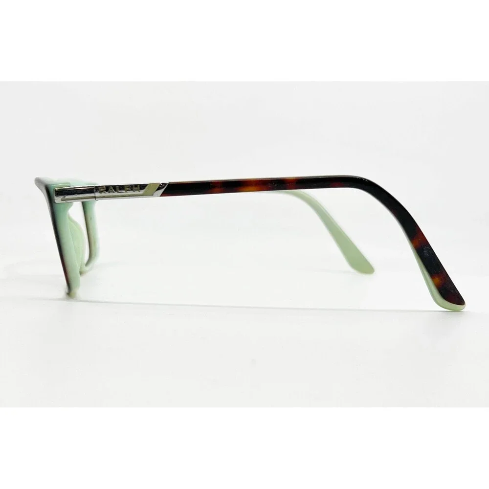 Ralph Eyeglasses Women Tortoise Green RA 7044 601 Cat Eye 52-16-135